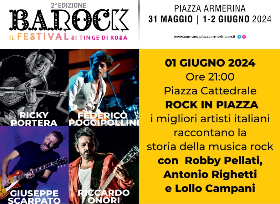 RockInPiazza a Piazza Armerina